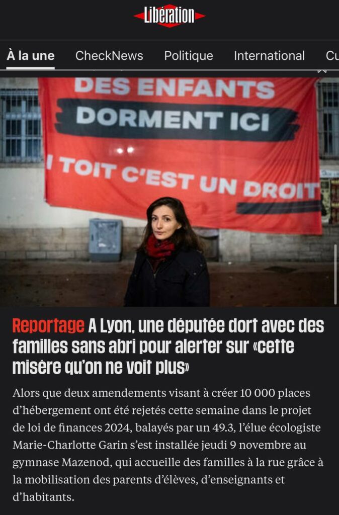 Article du média Libération