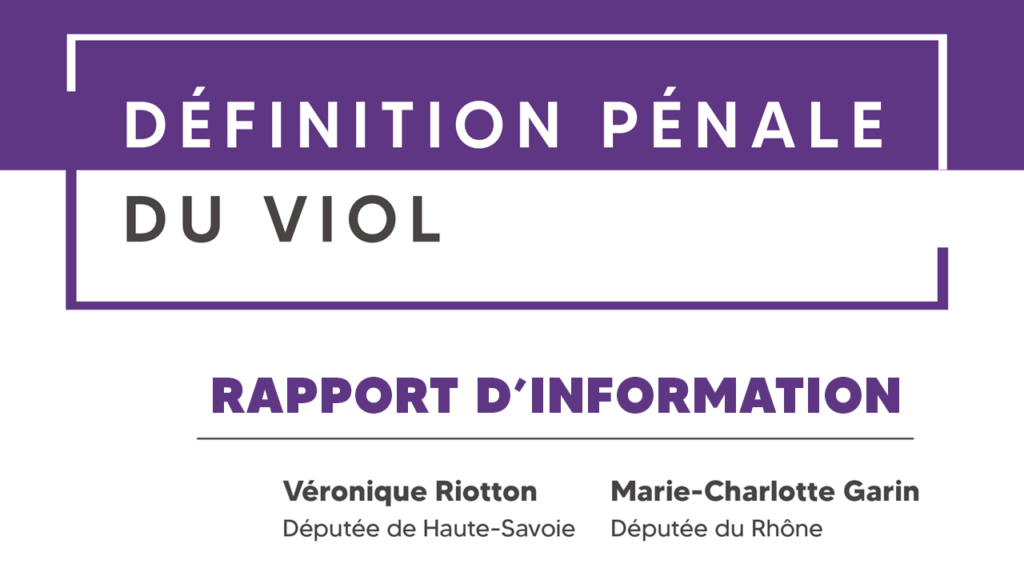 Définition pénale du viol